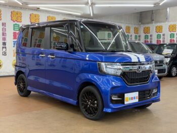 N-BOXカスタム Ｇ・Ｌターボホンダセンシング 純正ナビ・ＴＶ・バックカメラ 4WD
