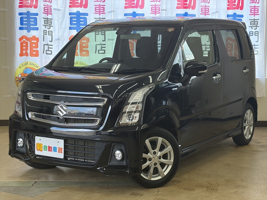 ワゴンR スティングレー ハイブリッドX　全方位モニター純正ナビ・TV　４WD