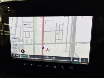 スペーシアカスタム ハイブリッドＸＳターボ　全方位モニター　純正ナビ・ＴＶ・スズキコネクト 4WD