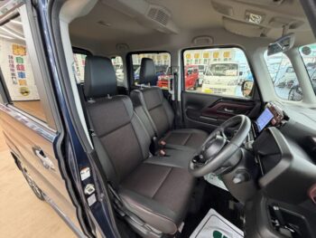 スペーシアカスタム ハイブリッドＸＳターボ　全方位モニター　純正ナビ・ＴＶ・スズキコネクト 4WD