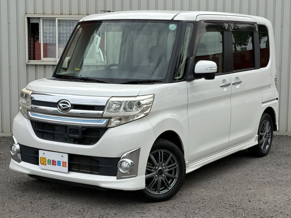 タントカスタム RS ターボ SA 純正ナビ・TV・バックカメラ 4WD