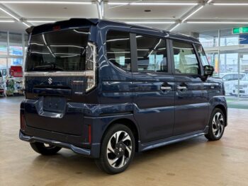 スペーシアカスタム ハイブリッドＸＳターボ　全方位モニター　純正ナビ・ＴＶ・スズキコネクト 4WD