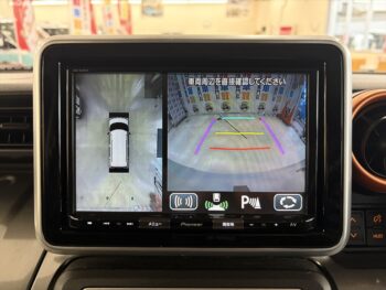 スペーシアギア HYBRID XZターボ 全方位モニター用カメラパッケージ装着車　ナビ・TV　4WD