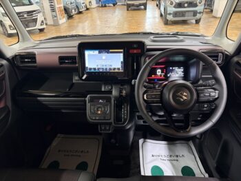 スペーシアカスタム ハイブリッドＸＳターボ　全方位モニター純正９インチナビ　ＴＶ　スズキコネクト 4WD