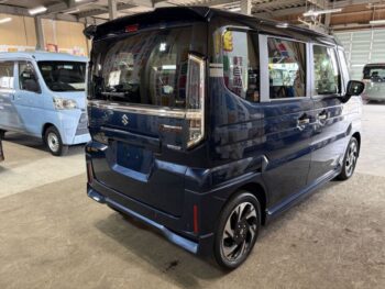 スペーシアカスタム ハイブリッドＸＳ 全方位カメラ・純正９インチナビ・ＴＶ　スズキコネクト　4WD