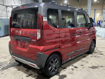 スペーシアギア ハイブリッド　XZ　全方位モニター純正９インチナビTV　スズキコネクト　後期型　未使用車　4WD
