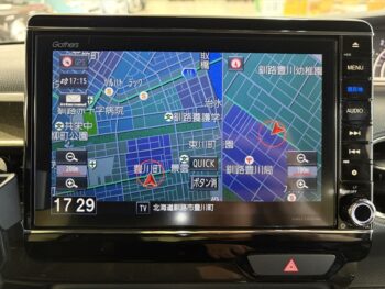 N-BOXカスタム G・EXターボ　ホンダセンシング　純正ナビ・TV　4WD