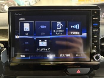 N-BOXカスタム G・EXターボ　ホンダセンシング　純正ナビ・TV　4WD