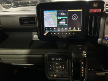 スペーシアギア ハイブリッド　XZ　全方位モニター純正９インチナビTV　スズキコネクト　後期型　未使用車　4WD