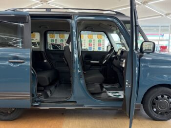 スペーシアギア 全方位カメラパッケージ装着車ハイブリッドＸＺターボ 全方位モニター純正ナビ・ＴＶ 4WD