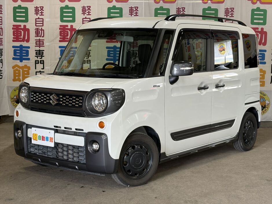 スペーシアギア ハイブリッドＸＺ ターボ ナビ　4WD