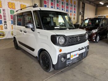 スペーシアギア ハイブリッドＸＺ ターボ ナビ　4WD