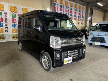 エブリイワゴン ＰＺターボスペシャル　ハイルーフ　ナビ・ＴＶ・Ｂカメラ 4WD
