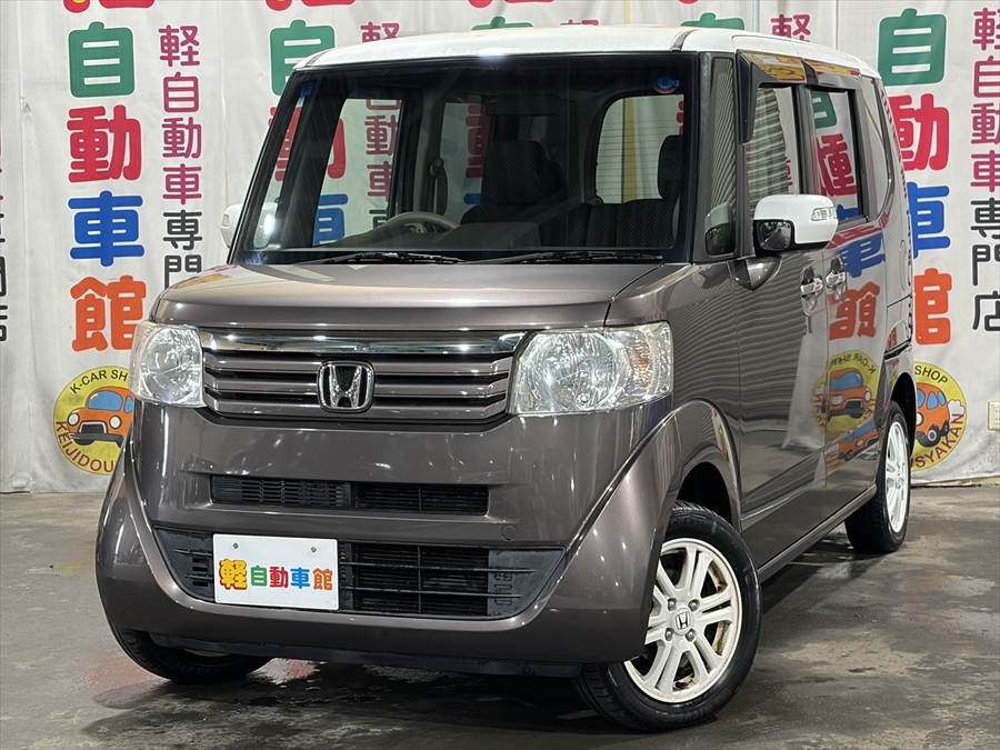 N-BOX+ G・Lパッケージ　純正ナビTV　バックカメラ　4WD