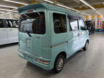 ハイゼットカーゴバン クルーズ ターボ SAⅢ 純正ナビ・TV・バックカメラ 4WD