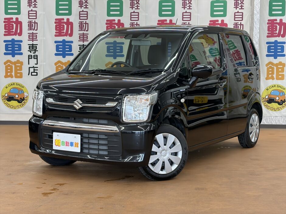 ワゴンR ハイブリッドFX-S 全方位モニター付ディスプレイオーディオ・スズキコネクト 4WD