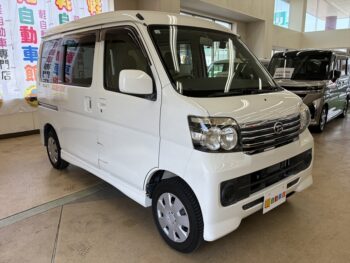 アトレーワゴン 福祉車両リヤシートリフト　ナビ・TV　４WD