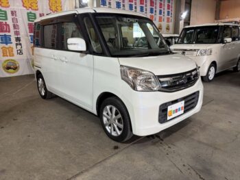 スペーシア Ｔ ターボ　ナビ・ＴＶ・Ｂカメラ　後期型　4WD
