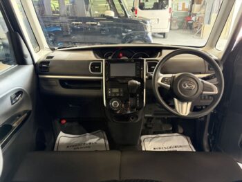 タントカスタム Ｘ　ＳＡⅡ　純正ナビ・ＴＶ・Ｂカメラ　後期型 4WD