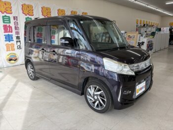 スペーシアカスタム TS　ターボ　純正ナビ・TV　4WD