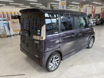 スペーシアカスタム TS　ターボ　純正ナビ・TV　4WD
