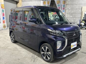 eKクロススペース T　ターボ　純正ナビTV　バックカメラ　4WD