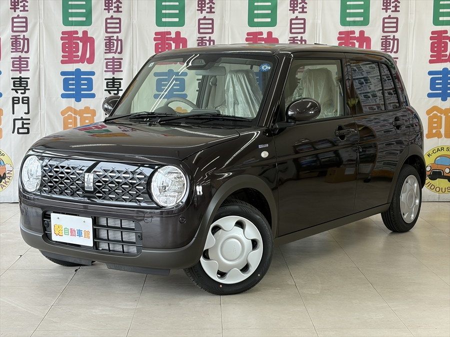 アルトラパン ハイブリッド G 6型 スズキセーフティサポート 未使用車 4WD