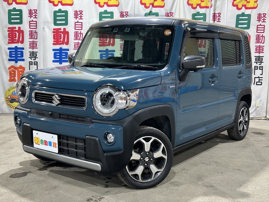 ハスラー ハイブリッド　X　ターボ　全方位モニター　純正ナビTV　4WD