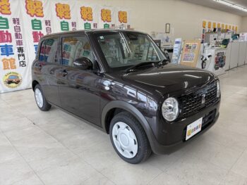 アルトラパン ハイブリッド G 6型 スズキセーフティサポート 未使用車 4WD