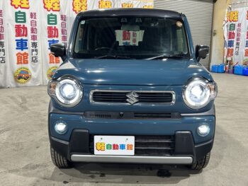 ハスラー ハイブリッド　X　ターボ　全方位モニター　純正ナビTV　4WD