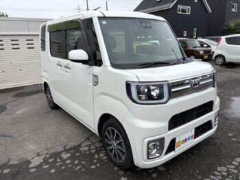 ウェイク Gターボ SAⅢ 純正9インチナビ・TV 4WD