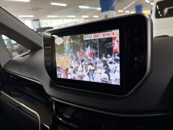 ムーヴカスタム ＲＳ　ハイパーリミテッドＳＡⅢ　ターボ　純正８インチナビ　ＴＶ　パノラマモニター 4WD
