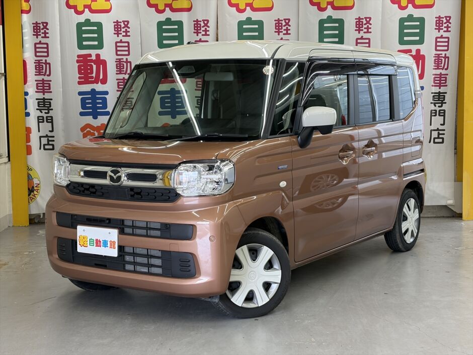 フレアワゴン XS 全方位モニター付純正9インチナビ・TV 4WD