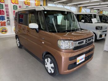 フレアワゴン XS 全方位モニター付純正９インチナビ・TV 4WD