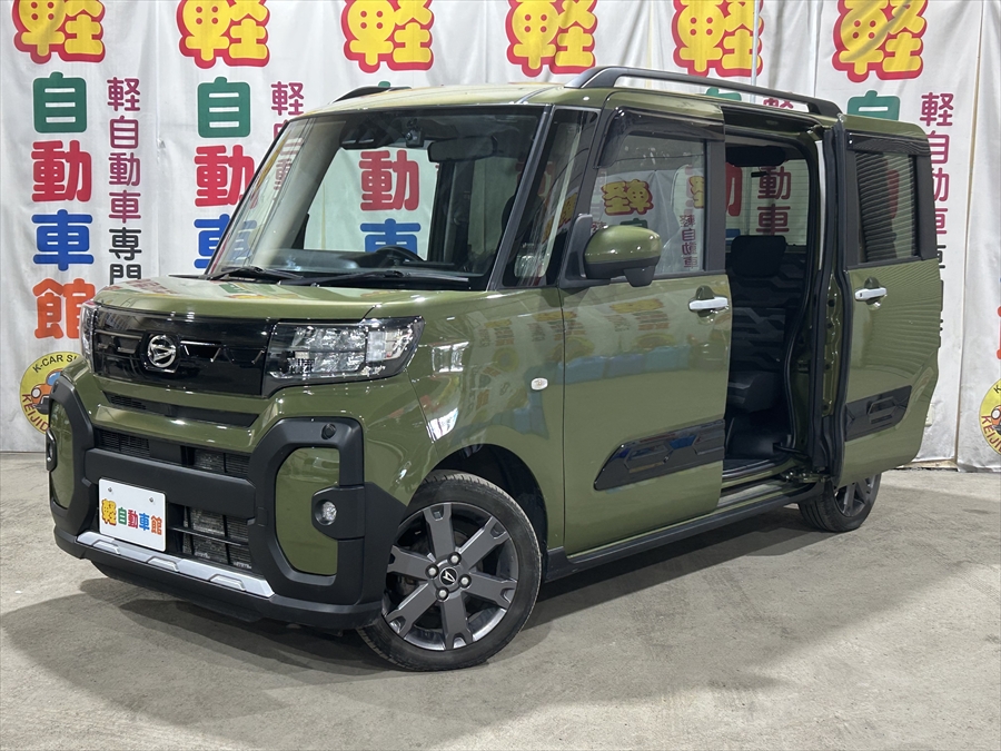 タントファンクロス ターボ 純正ディスプレイオーディオTV・バックカメラ 4WD