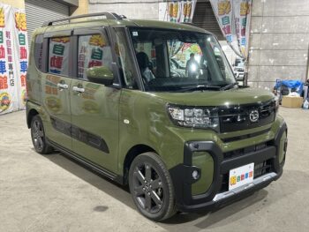 タントファンクロス ターボ　純正ディスプレイオーディオTV・バックカメラ　4WD