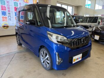 eKスペースカスタム カスタムT　ターボ　スタイルエディション　ナビ・TV・全周囲カメラ　後期型　４WD