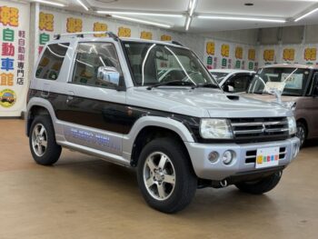 パジェロミニ リミテッドエディションＶＲ ターボ　ナビ・ＴＶ・バックカメラ 4WD