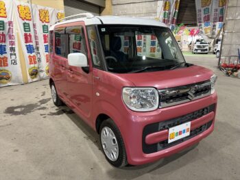 スペーシア ハイブリッド　X　純正ナビTV　4WD