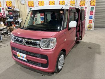 スペーシア ハイブリッド　X　純正ナビTV　4WD