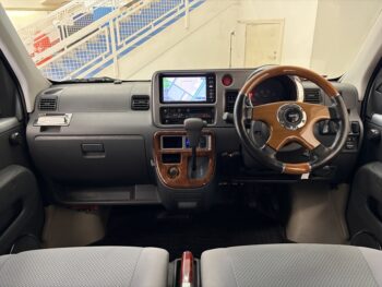 ハイゼットカーゴバン デッキバンGL　純正ナビ・TV・バックカメラ　4WD
