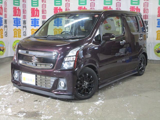 ワゴンR スティングレー HYBRID X ダウンサス 全方位カメラ8インチナビ・TV 4WD