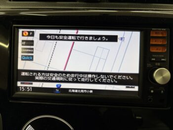 eKカスタム Ｇ　純正ナビ・ＴＶ・バックカメラ 4WD