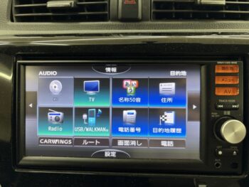 eKカスタム Ｇ　純正ナビ・ＴＶ・バックカメラ 4WD