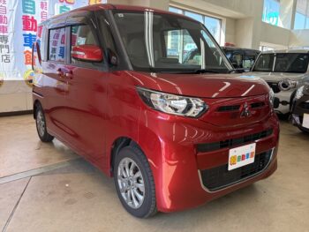 eKスペース G　純正９インチナビ・TV・アラウンドビューモニター　ハンズフリースライドドア　４WD