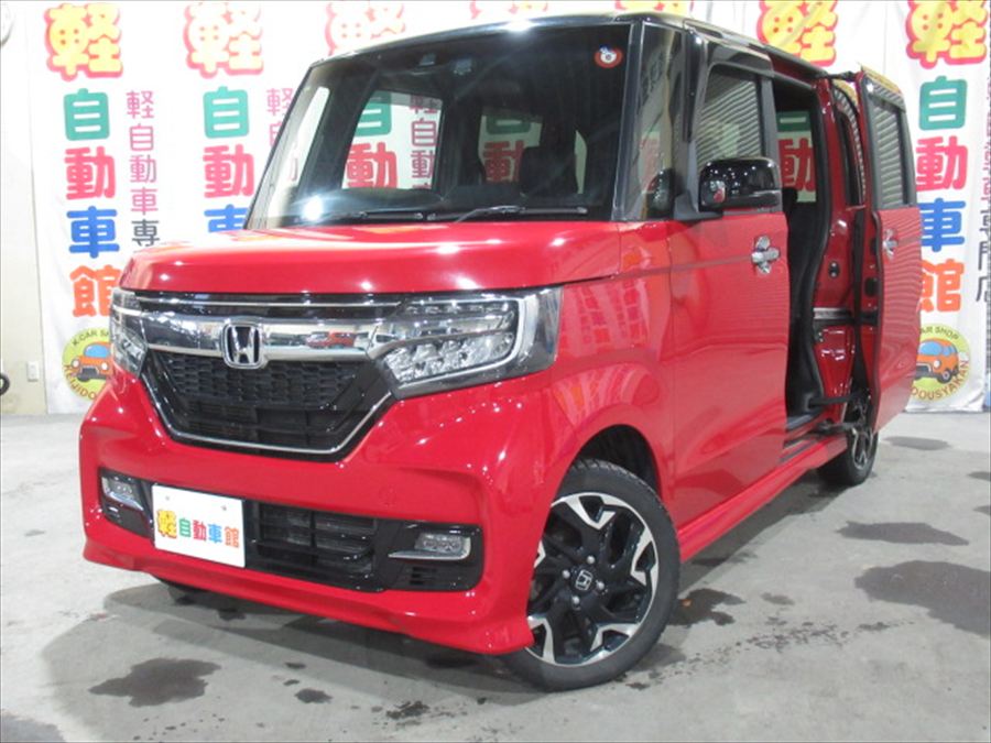 N-BOXカスタム G・Lターボ　ホンダセンシング　純正８インチナビTV　4WD