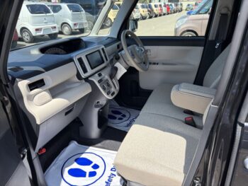 ムーヴキャンバス L SAⅡ 純正ナビ・TV・バックカメラ 4WD