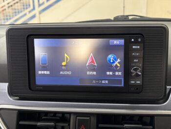 キャスト アクティバ　X　純正ナビ・TV・バックカメラ　4WD
