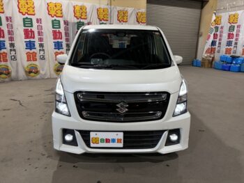 ワゴンR スティングレー ハイブリッド　全方位モニター用カメラパッケージ装着車　純正ナビTV　4WD