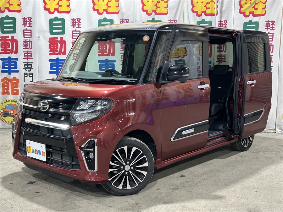 タントカスタム RS　セレクション　ターボ　純正ナビTV　4WD